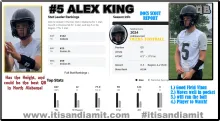 ALEX KING ARDMORE TIGERS QB 2024 STATS